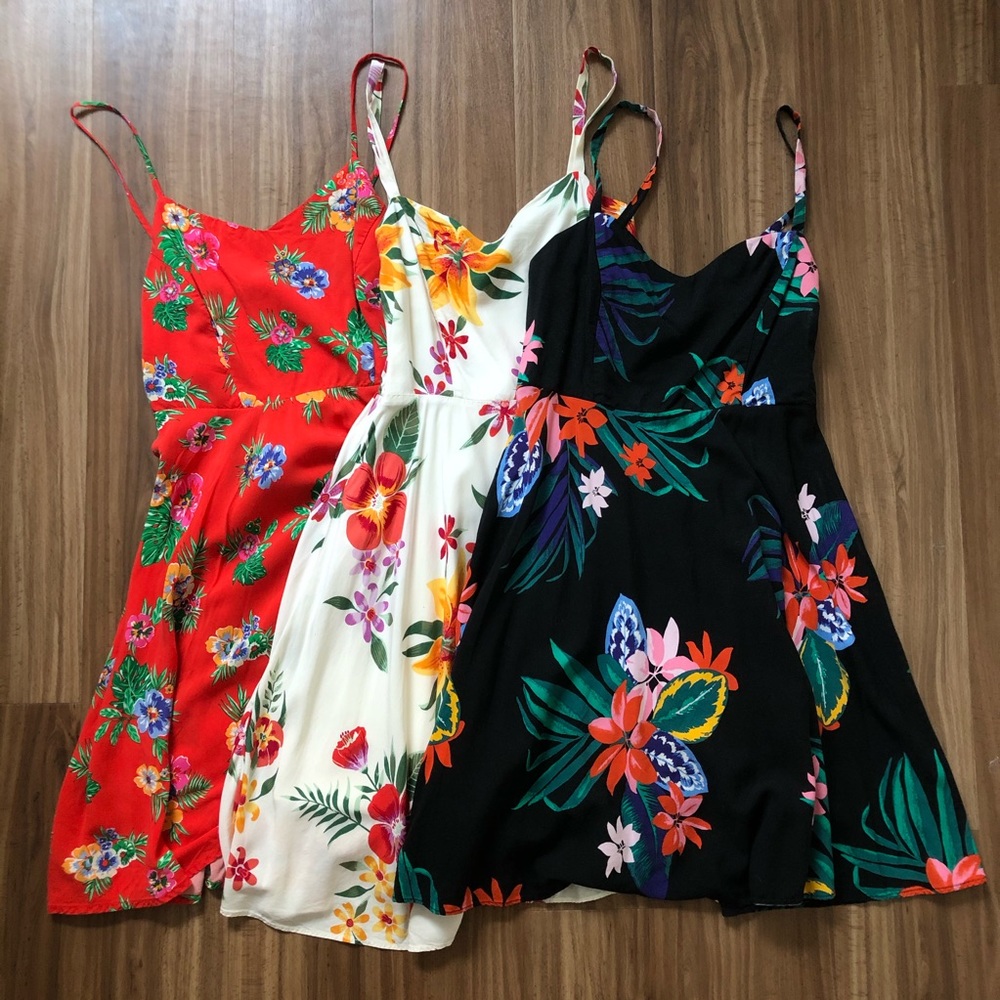 [Bundle of 3] Old Navy Fit & Flare Mini Dress